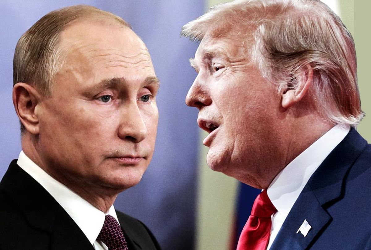 Vladimir Putin; Donald Trump (AP/Salon)