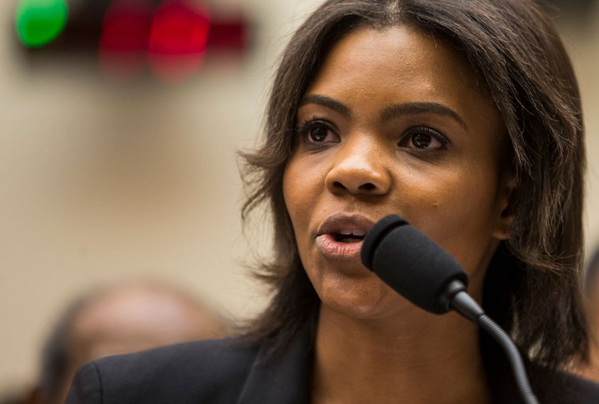 Candace Owens of Turning Point USA testifies during a House Judiciary Committee hearing discussing hate crimes and the rise of white nationalism on Capitol Hill on April 9, 2019 in Washington, DC. (Getty/Zach Gibson)