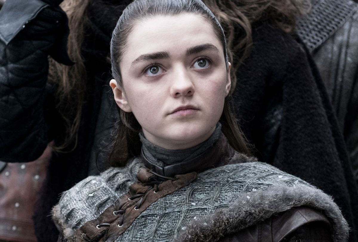 Maisie Williams as Arya Stark in "Game of Thrones" (Helen Sloan/HBO)