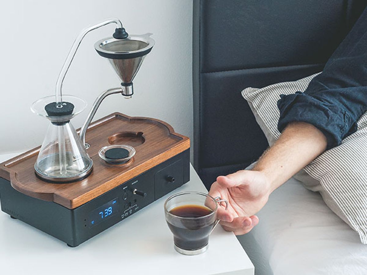 coffee maker alarm clock