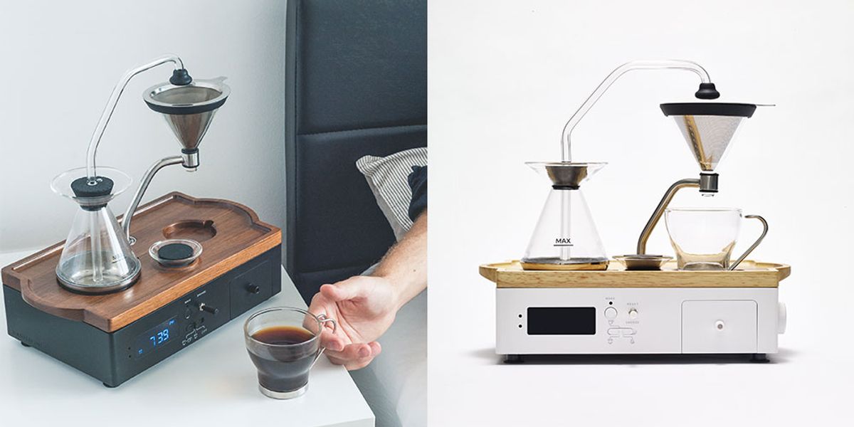 This coffee maker alarm clock will change your AM game
