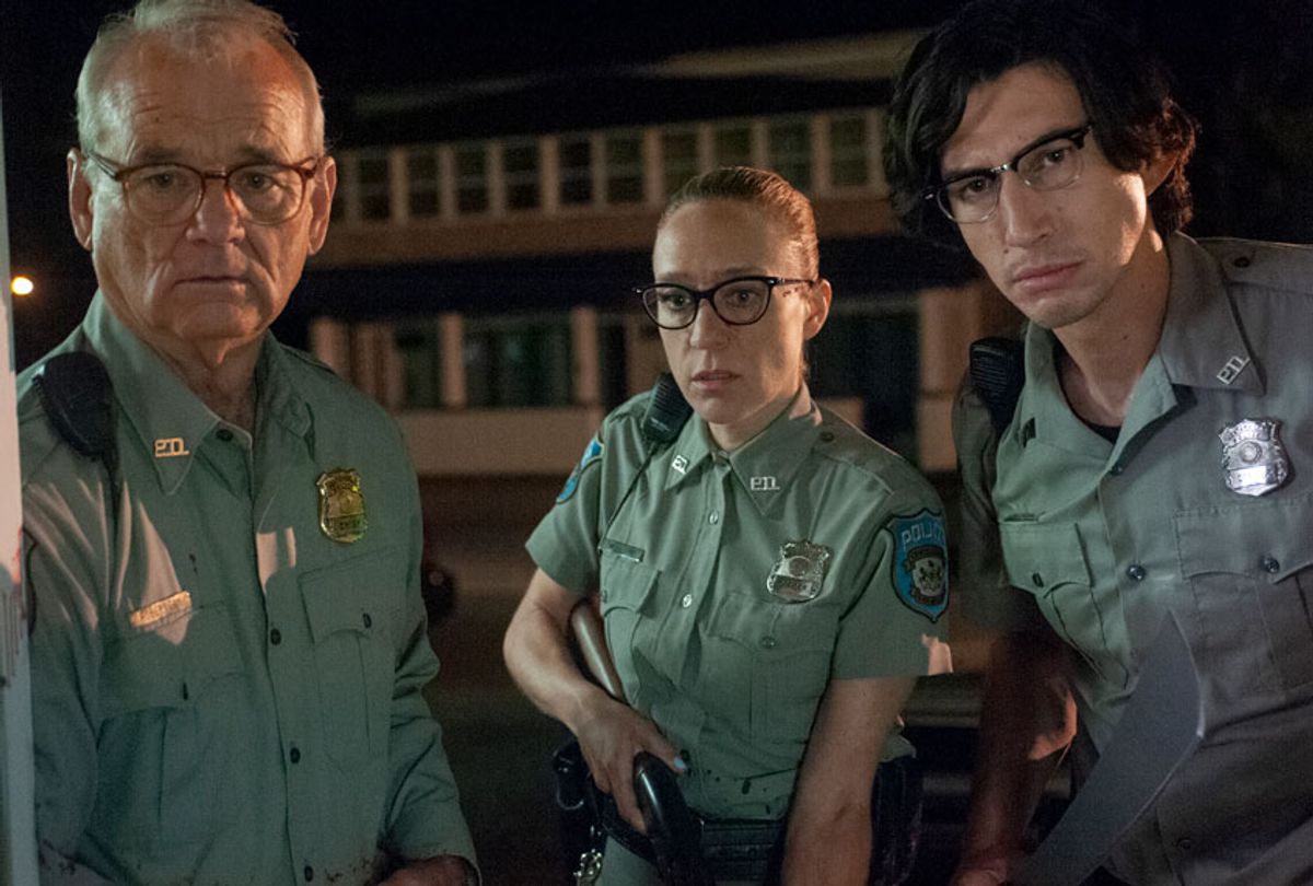 Bill Murray, Chloë Sevigny, and Adam Driver in "The Dead Don't Die" (Abbot Genser/Focus Features)