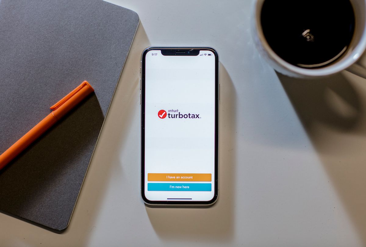 SAN FRANCISCO, CA - FEBRUARY 22:  Turbo Tax is seen on devices on February 22, 2018 in San Francisco, California.  (Photo by Kimberly White/Getty Images for TurboTax) (Photo by Kimberly White/Getty Images for TurboTax)