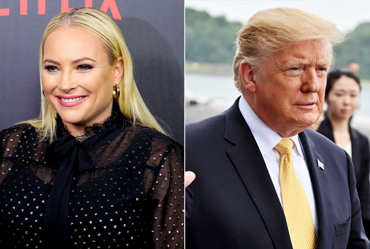 Meghan McCain; Donald Trump (Getty/Tasos Katopodis/Charly Triballeau)