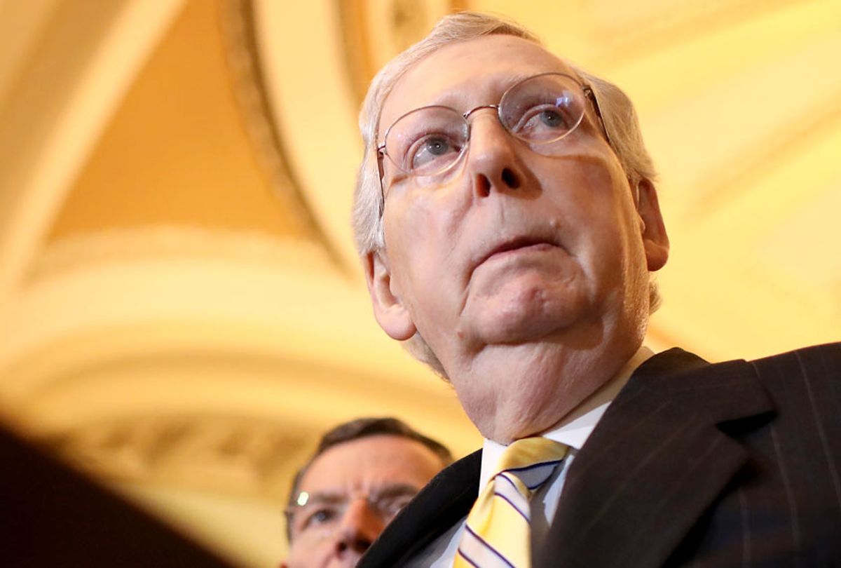 Senate Majority Leader Mitch McConnell (Getty/Win McNamee)