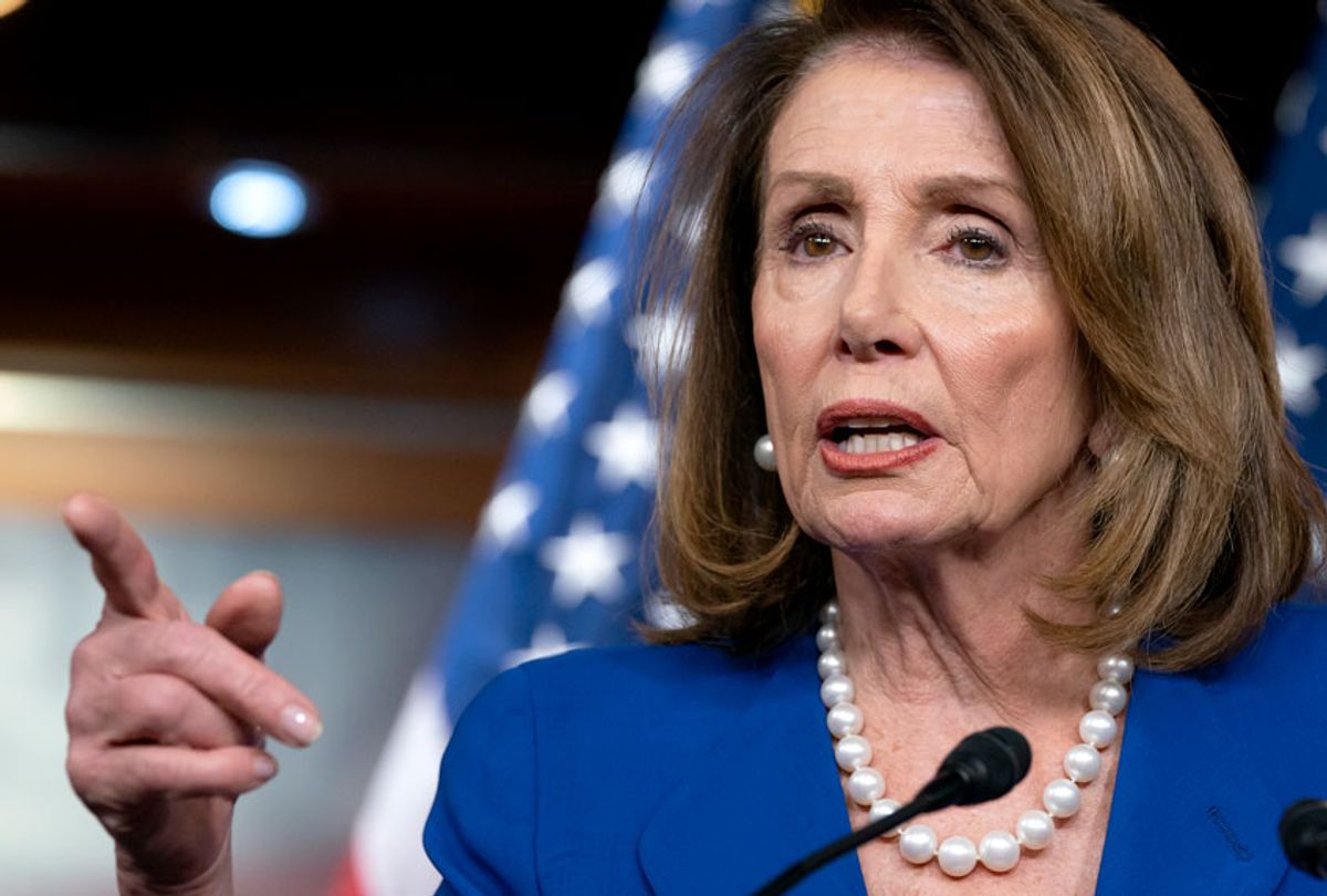 Nancy Pelosi urges Trump's family to have an intervention with him 