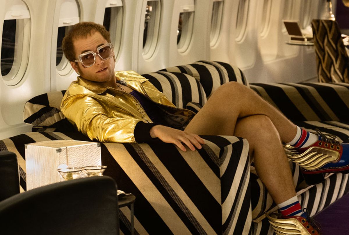 Taron Egerton as Elton John in "Rocketman" (Paramount Pictures)