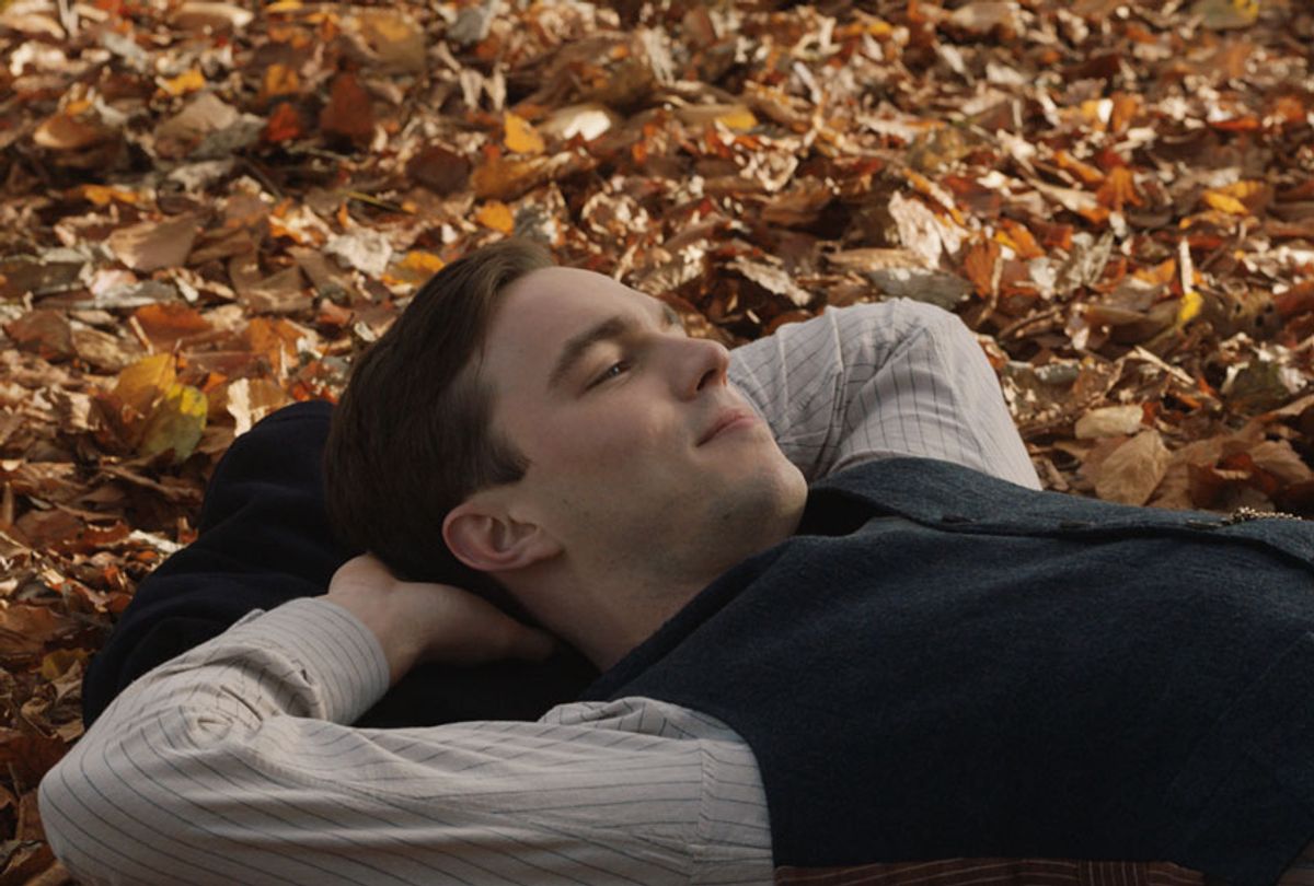 Nicholas Hoult as J. R. R. Tolkien in "Tolkien" (Fox Searchlight Pictures)