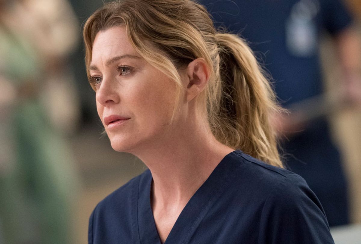 Ellen Pompeo	as Meredith Grey in "Grey's Anatomy" (ABC/Mitch Haaseth)