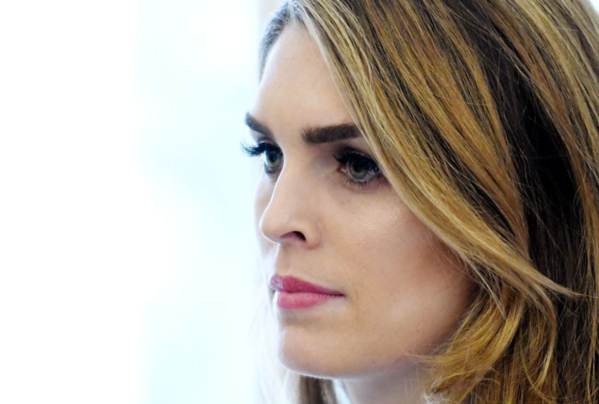 White House communications director Hope Hicks (Getty/Olivier Douliery)
