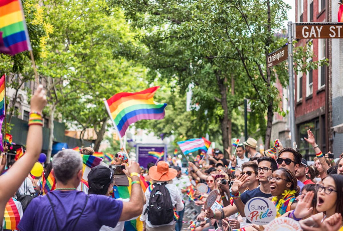 New York City Pride March on June 24, 2018 in New York City (Getty/Steven Ferdman)