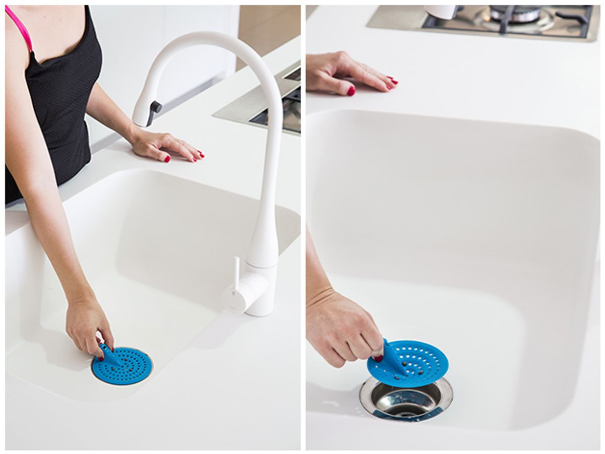 end clean out with plug kitchen sink clog