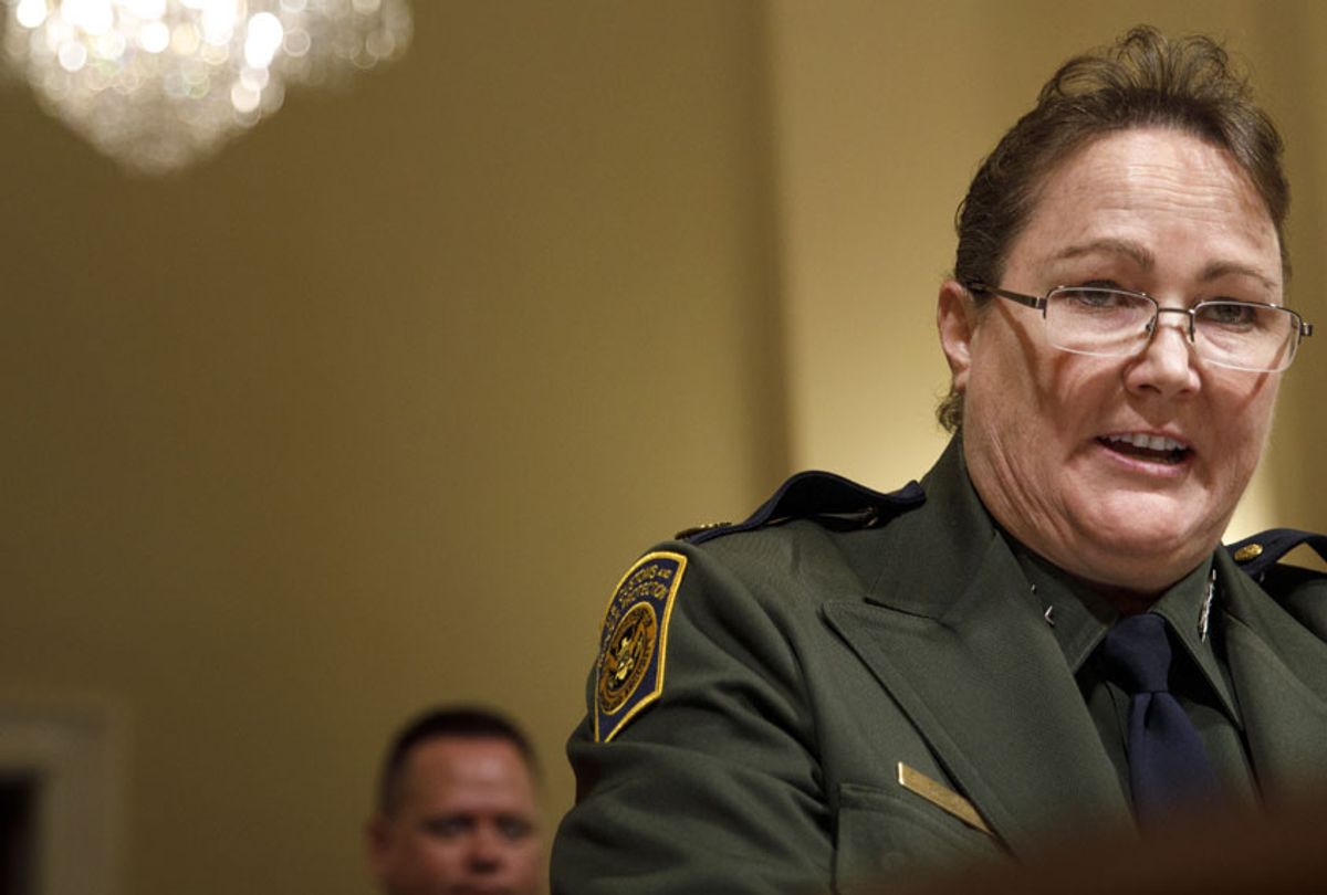 Border Patrol Chief Carla Provost testifies during a House Homeland Security Committee Hearing on June 20, 2019 on Capitol Hill in Washington, DC.  (Getty/Tom Brenner)