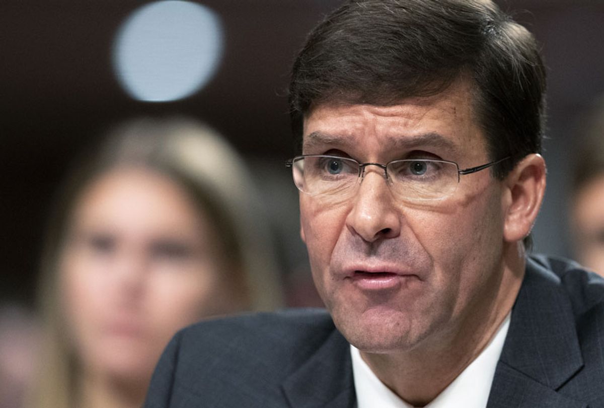 Senate votes to confirm Mark Esper as defense secretary | Salon.com