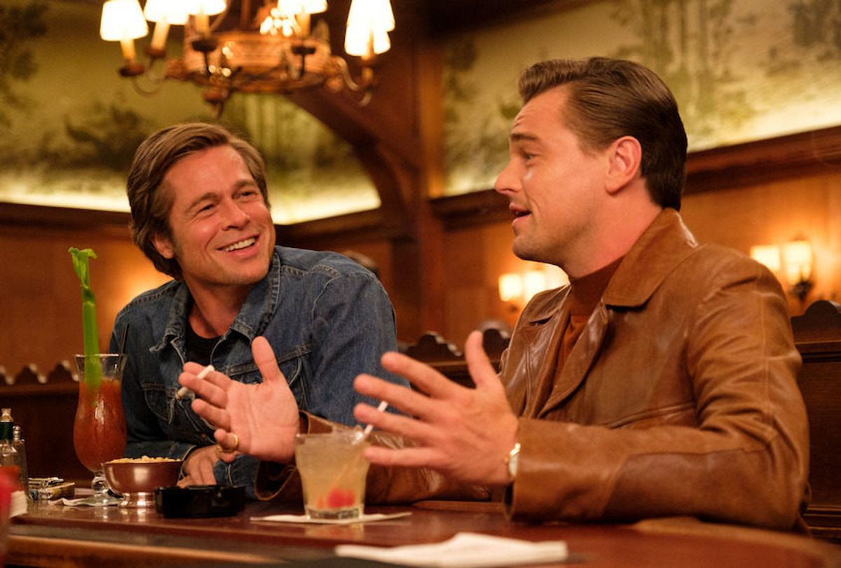 Brad Pitt and Leonardo DiCaprio in "Once Upon a Time in Hollywood" (Andrew Cooper/Sony Pictures)