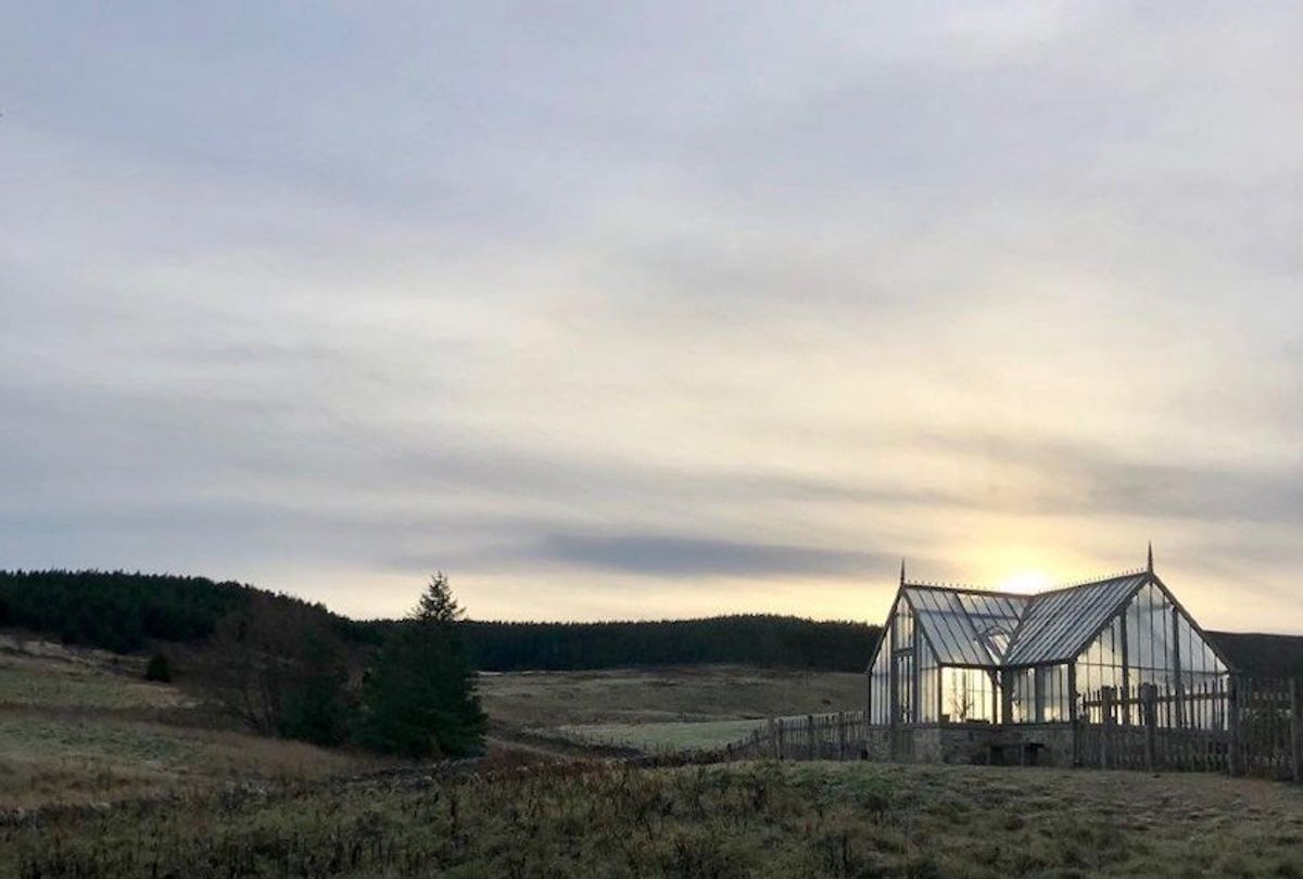 Twilight in the Highlands.  (Photo courtesy of Killiehuntly Farmhouse.)