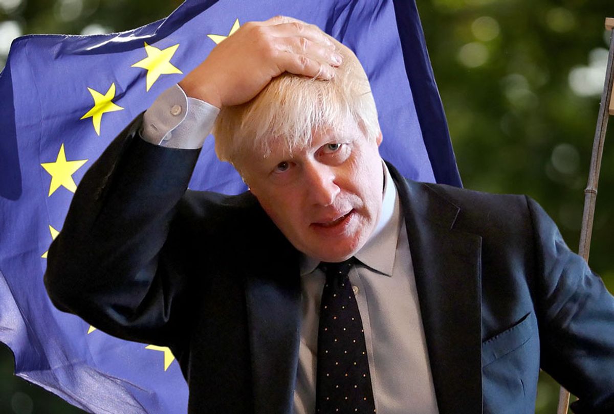 Britain's Prime Minister Boris Johnson (Getty/AP/	Matt Dunham/WPA Pool)