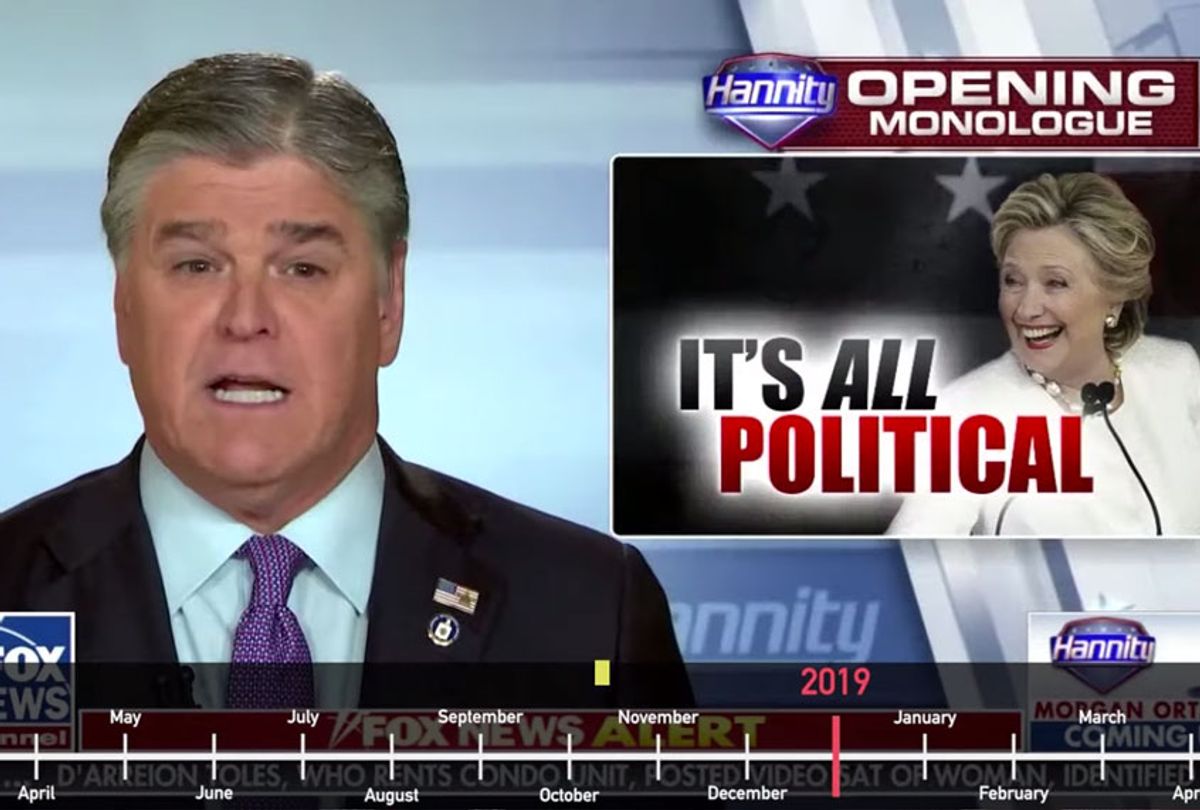 Sean Hannity on Fox News (Fox News)