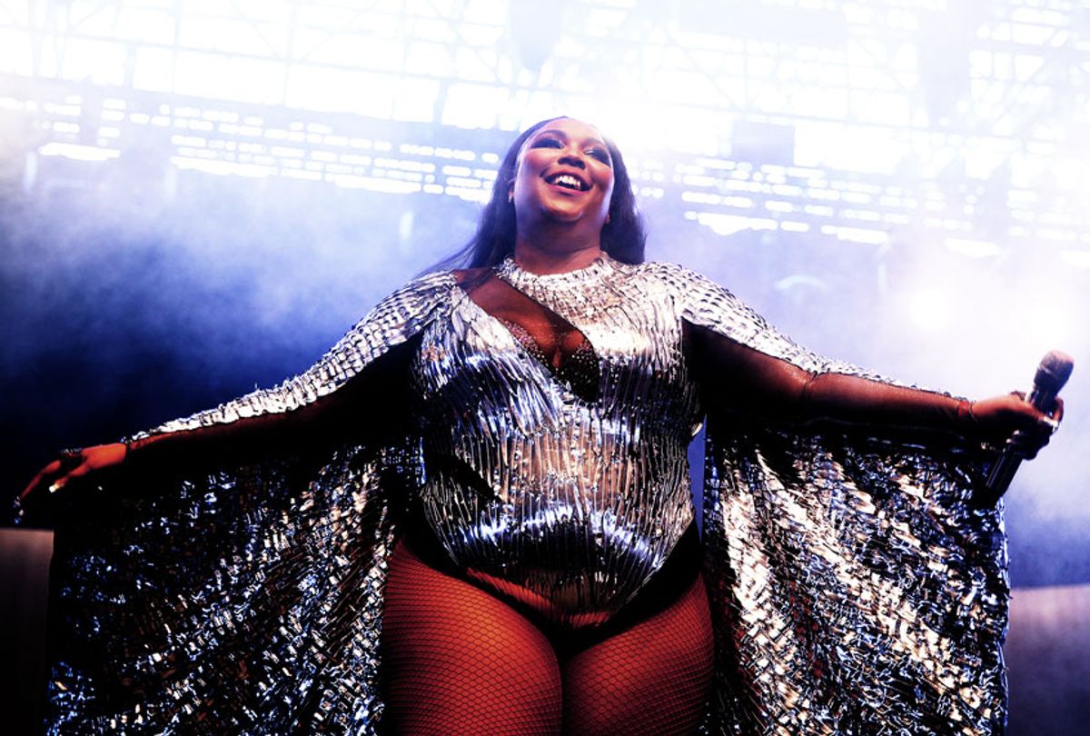 Lizzo performs at Mojave Tent during the 2019 Coachella Valley Music And Arts Festival on April 14, 2019 in Indio, California. (Rich Fury/Getty Images for Coachella)