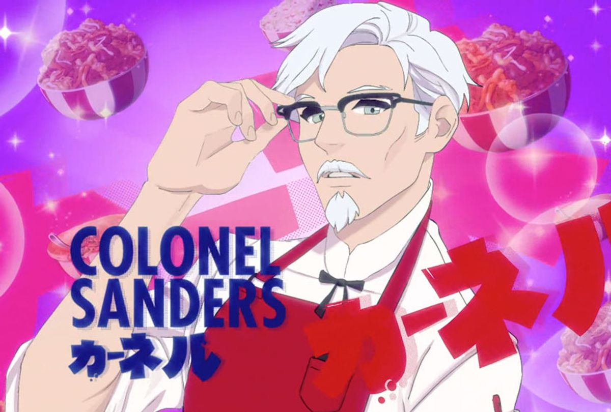 I Love You, Colonel Sanders! A Finger Lickin’ Good Dating Simulator (Steam/KFC/Psyop)