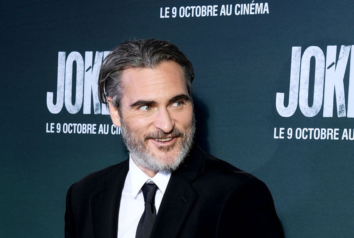 Joaquin Phoenix attends the "Joker" Premiere at cinema UGC Normandie son September 23, 2019 in Paris, France. (Photo by  (Pascal Le Segretain/Getty Images)