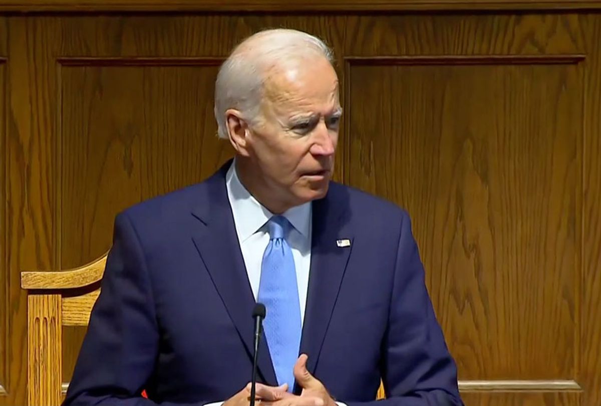2020 candidate and former Vice President Joe Biden gave a powerful speech about race during commemorations of the Birmingham, Ala. 16th Street Baptist Church bombing. (MSNBC)