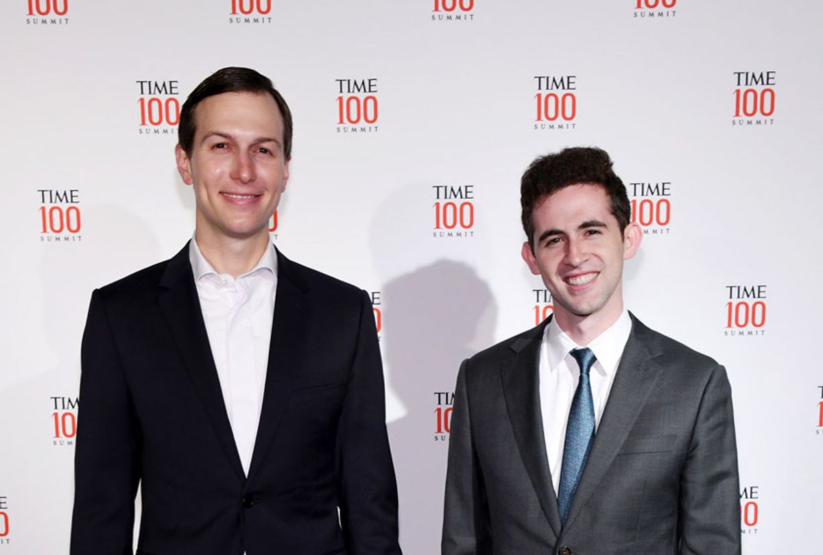 Jared Kushner and Avi Berkowitz attend the TIME 100 Summit 2019 on April 23, 2019 in New York City. (Craig Barritt/Getty Images for TIME)