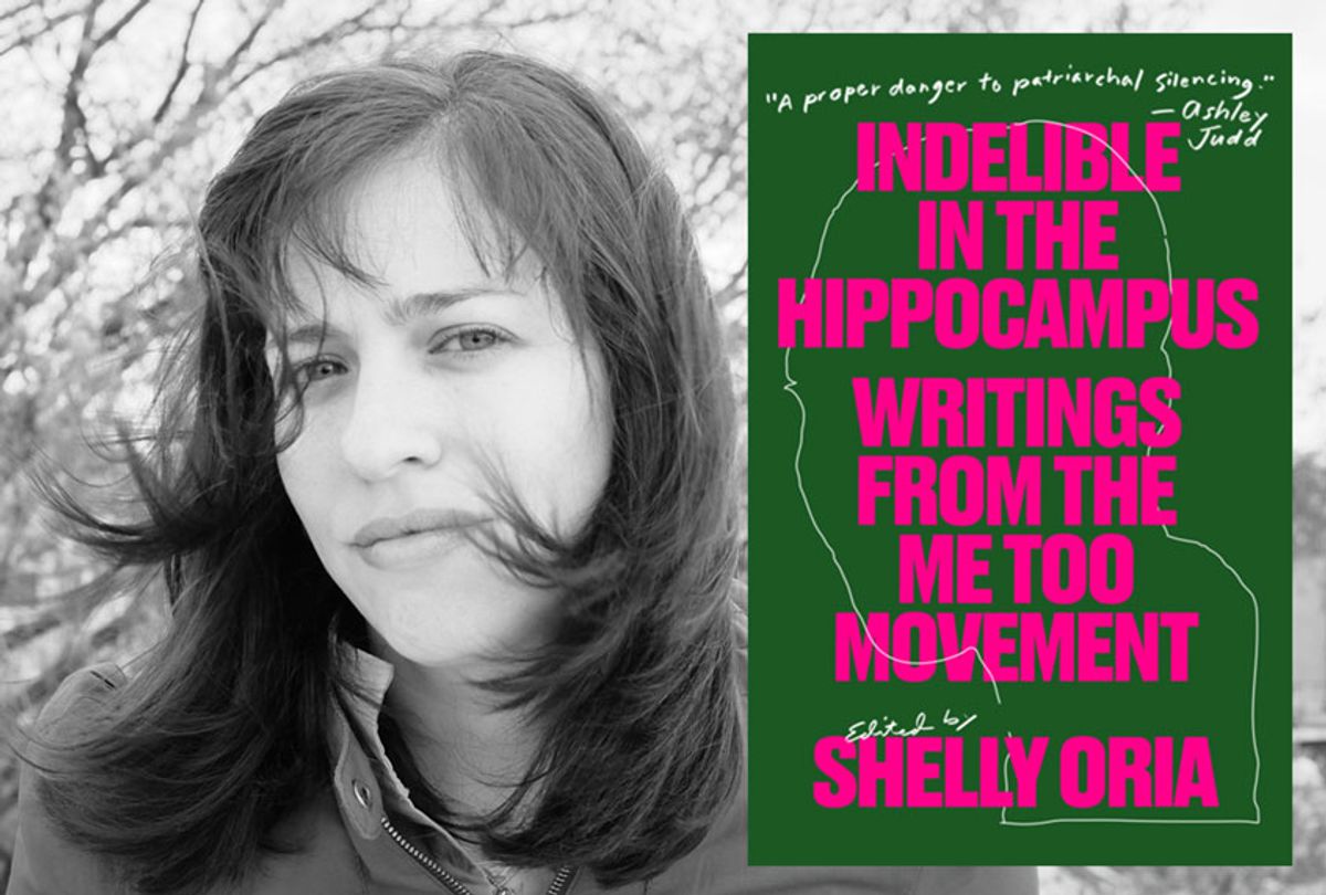 Shelly Oria, editor of the #metoo movement anthology "Indelible In The Hippocampus" (T Kira Madden/McSweeney's Publishing)