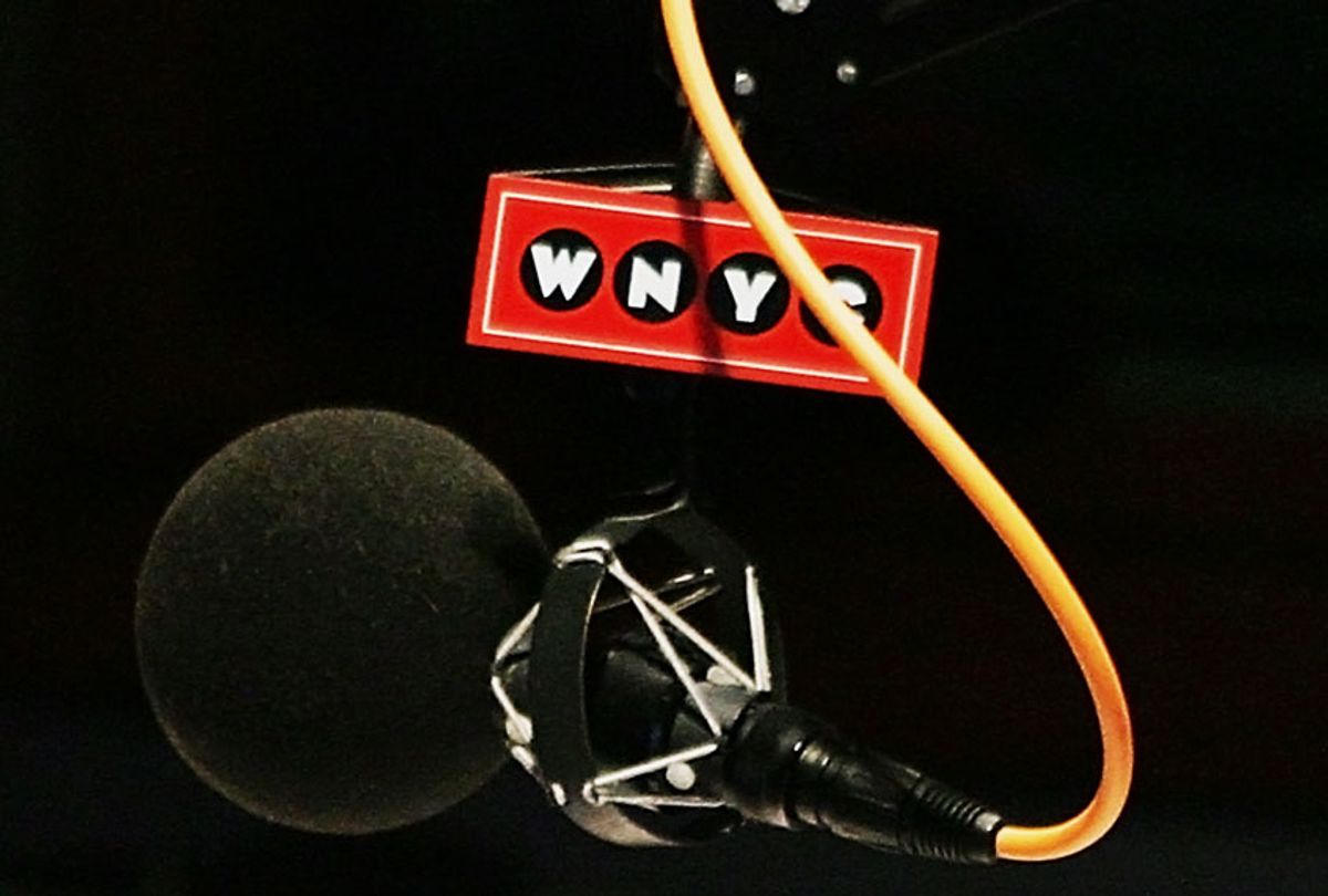 WNyc radio mic (Getty/Evan Agostini)