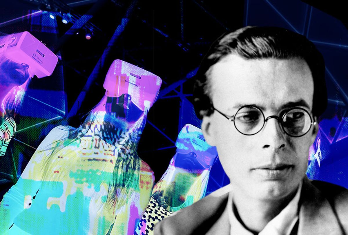 Aldous Huxley - Technological progress has merely provided