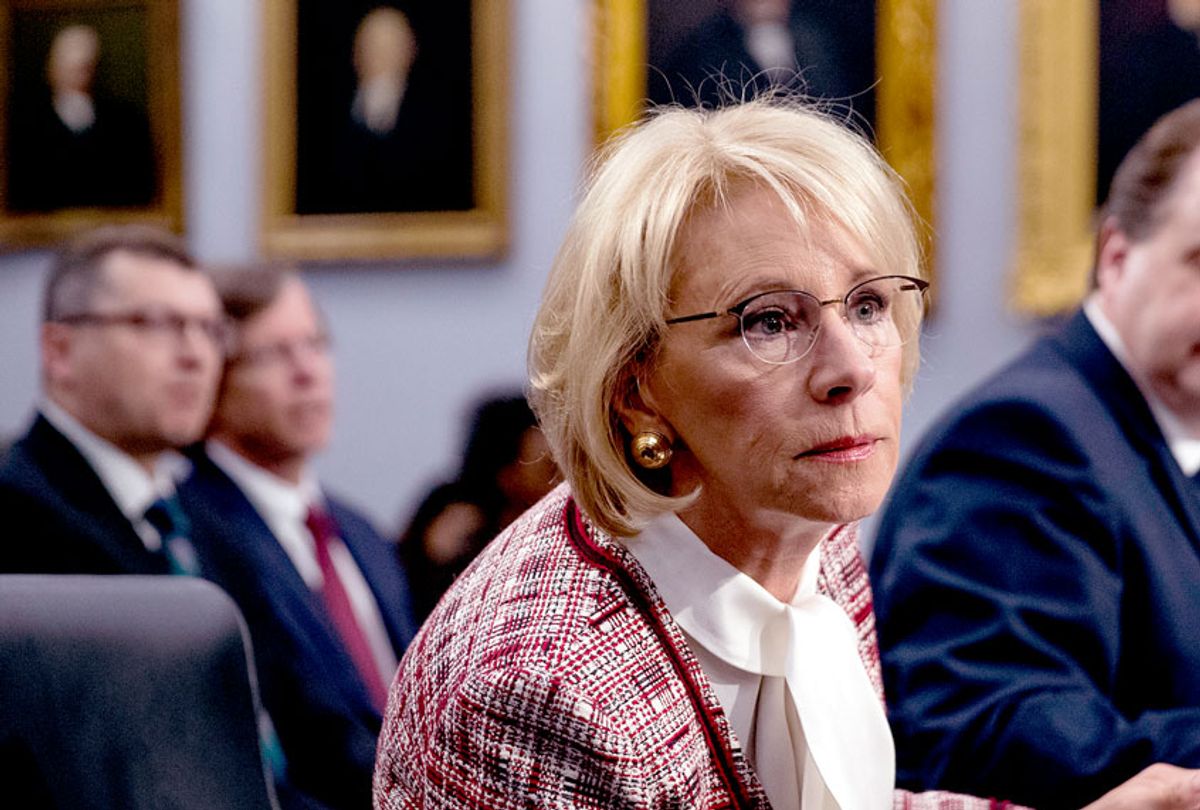 Education Secretary Betsy DeVos (AP Photo/Andrew Harnik)
