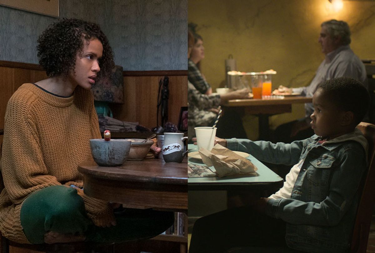 Stills from Fast Color and Raising Dion (LionsGate/Netflix)