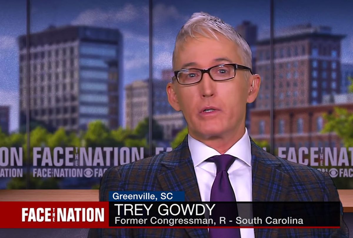 Trey Gowdy on Face The Nation (CBS/Face The Nation)