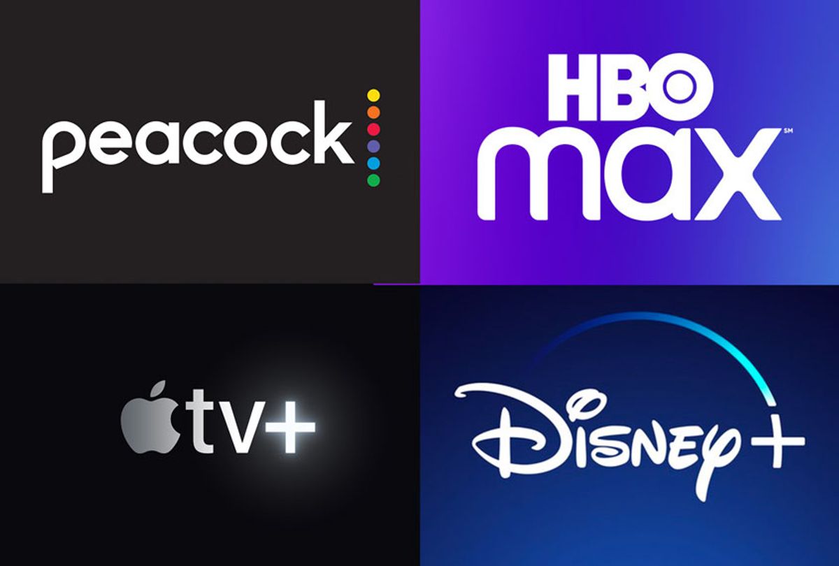 Peacock, HBO Max, Apple TV+, and Disney+ (NBC/HBO/Disney/Apple)