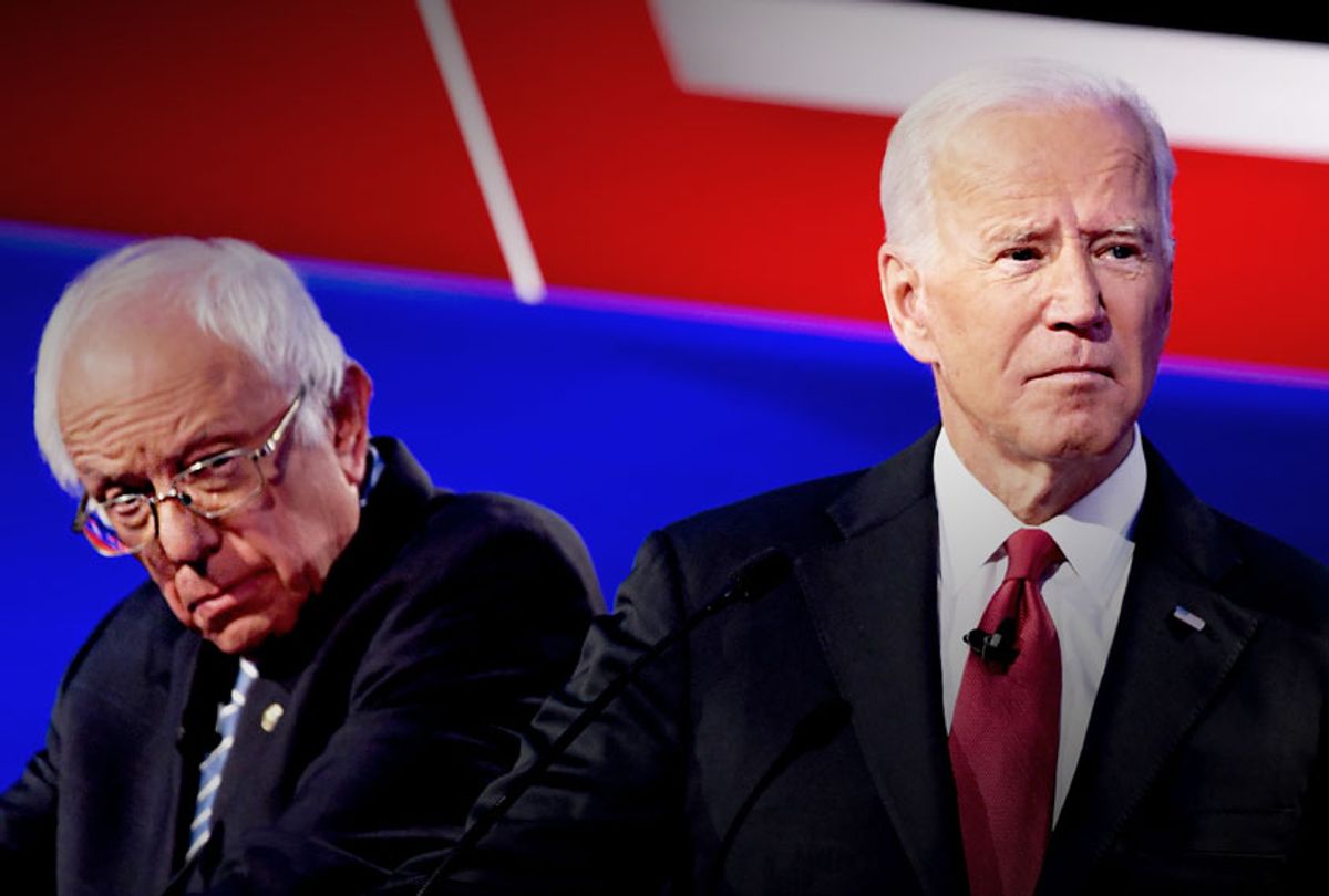Bernie Sanders and Joe Biden (Getty images/Salon)