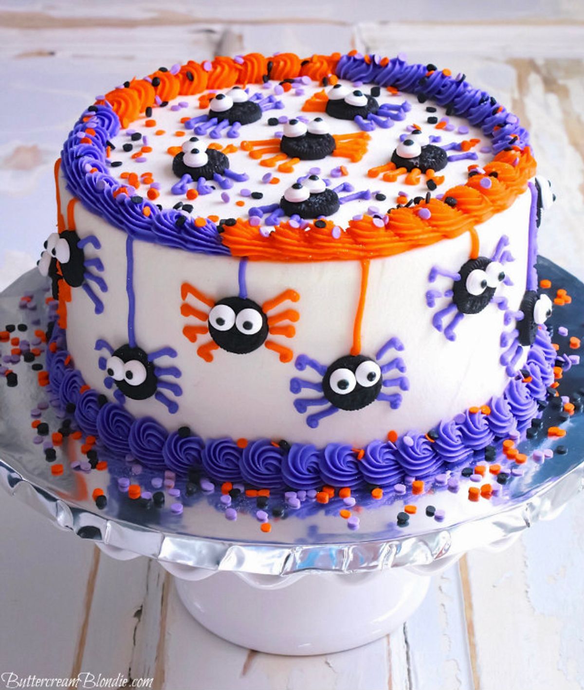 Spooky Spider Cake (Courtesy Meghan McGarry)