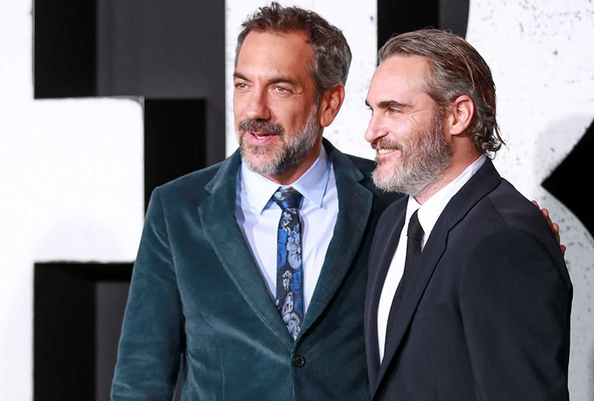 Todd Phillips and Joaquin Phoenix (Rich Fury/Getty Images)