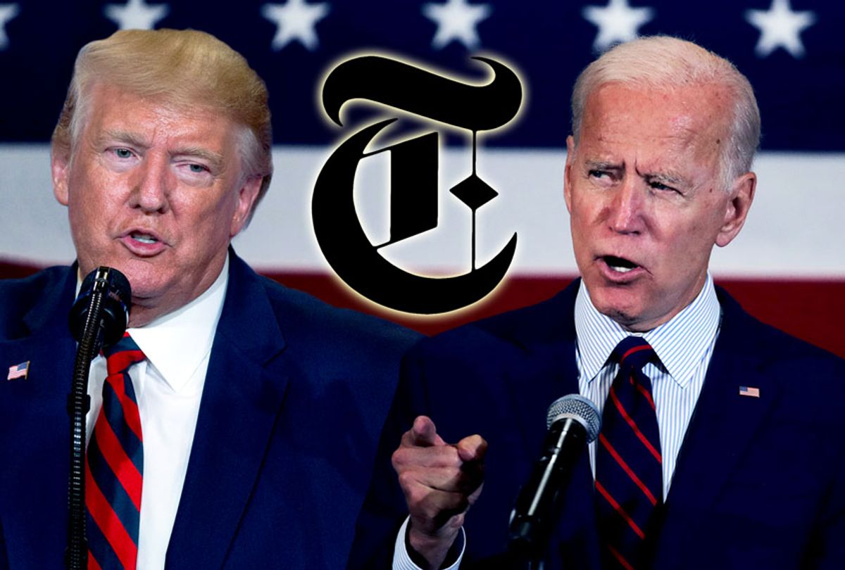 Donald Trump and Joe Biden (AP Photo/Salon)