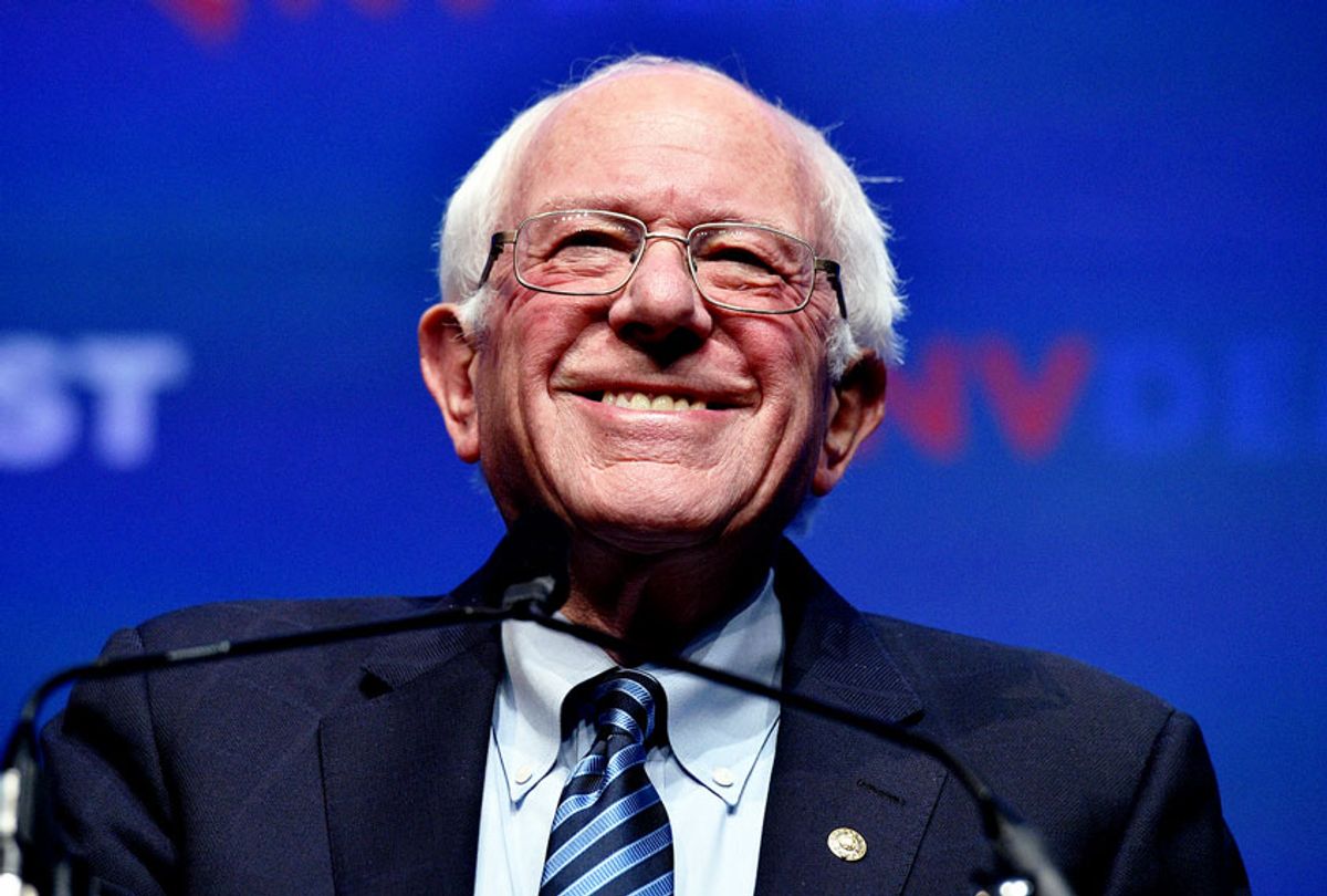 Democratic presidential candidate, U.S. Sen. Bernie Sanders (I-VT) (David Becker/Getty Images)