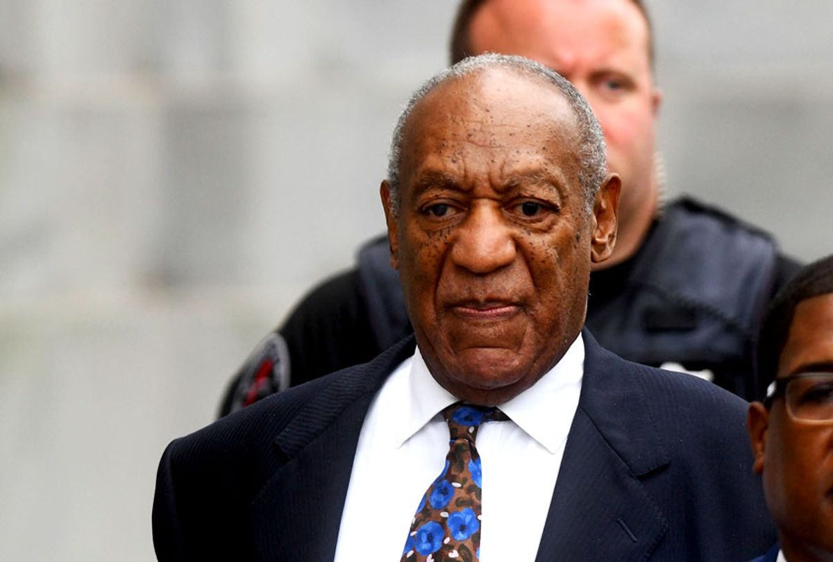 Bill Cosby departs the Montgomery County Courthouse on the first day of sentencing in his sexual assault trial on September 24, 2018 in Norristown, Pennsylvania. (Mark Makela/Getty Images)