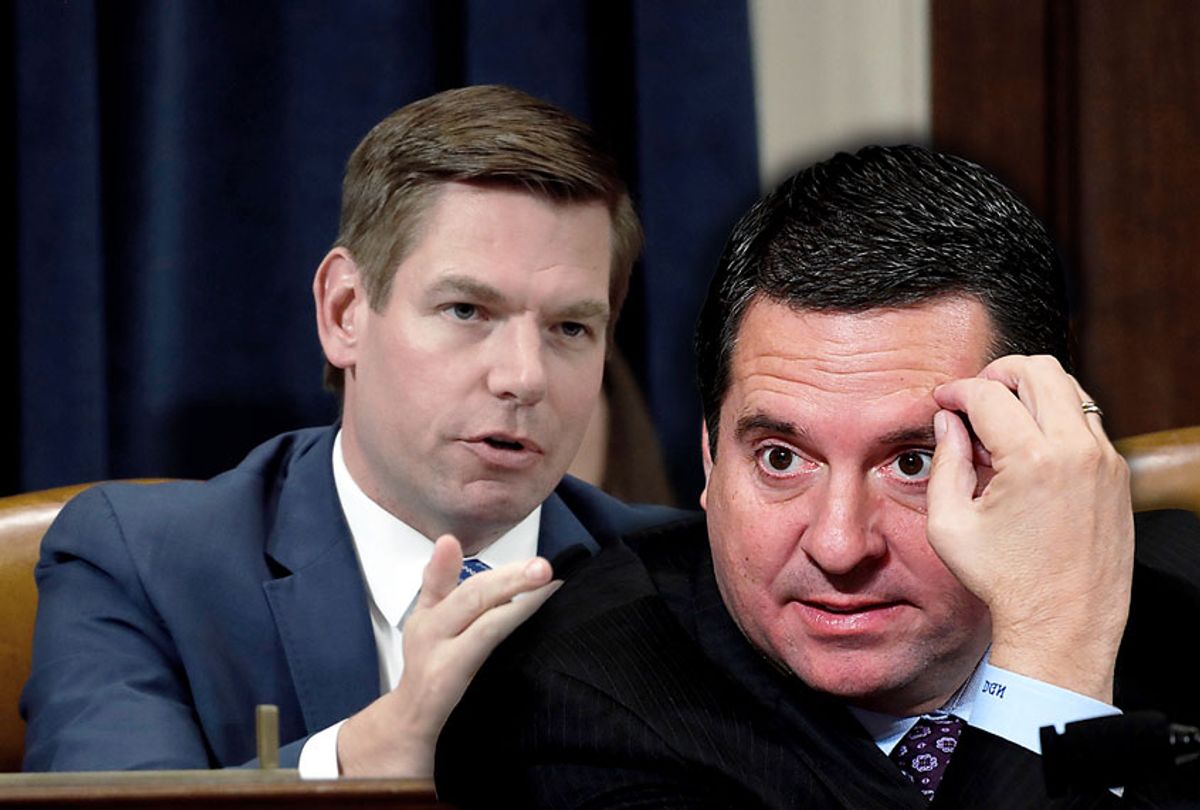 Eric Swalwell and Devin Nunes (AP Photo/Getty Images/Salon)