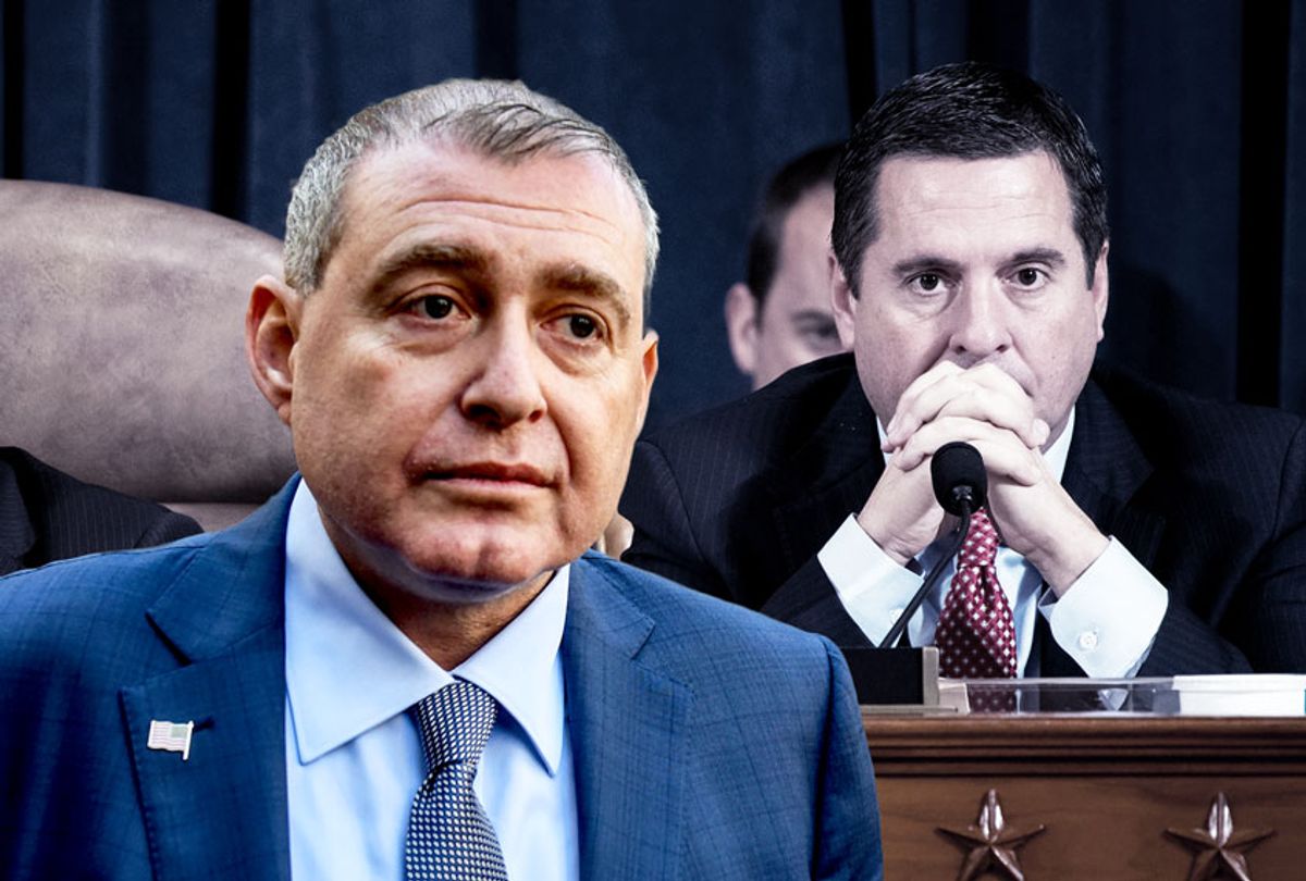 Lev Parnas and Devin Nunes (AP Photo/Getty Images/Salon)