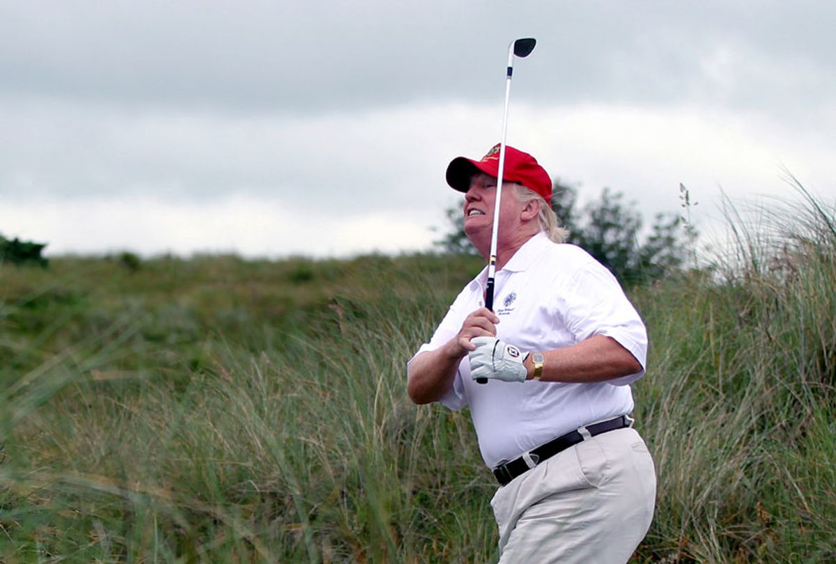 Donald Trump golfing (Ian MacNicol/Getty Images)