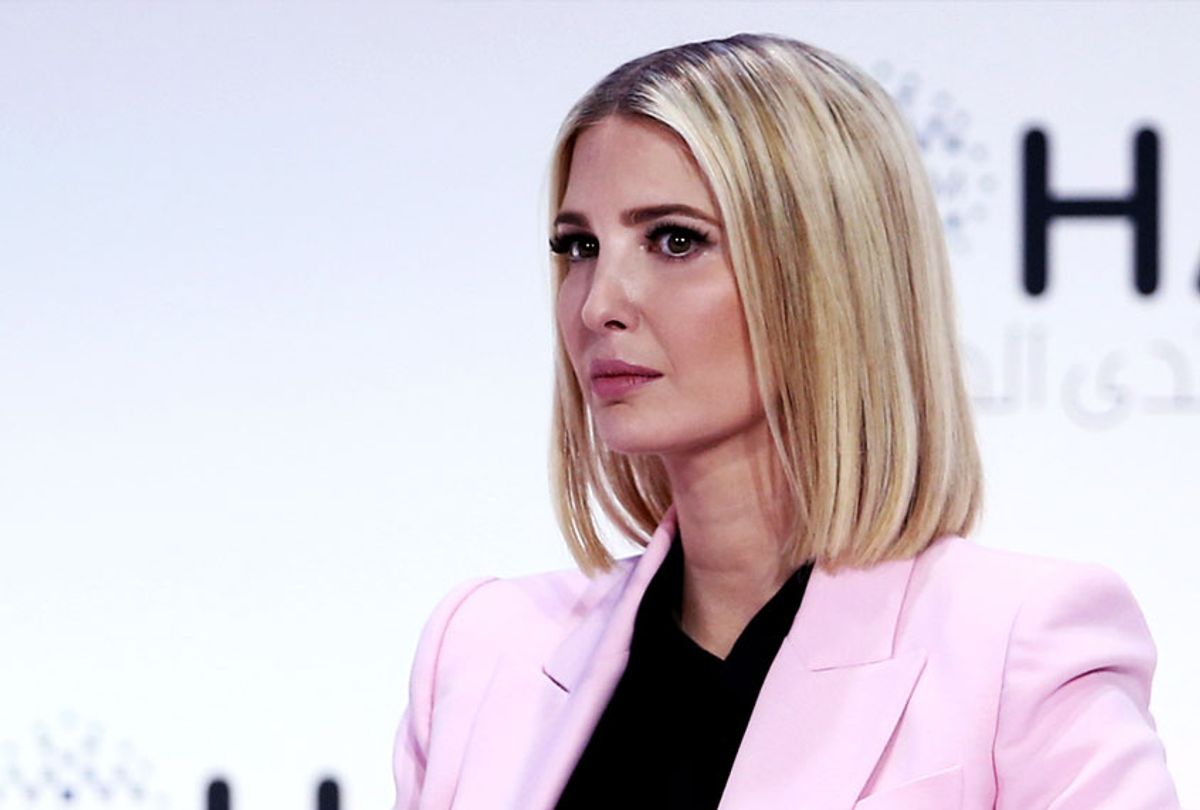 Ivanka Trump, senior advisor to the president of the United States and daughter of President Donald Trump (MUSTAFA ABUMUNES/AFP via Getty Images)