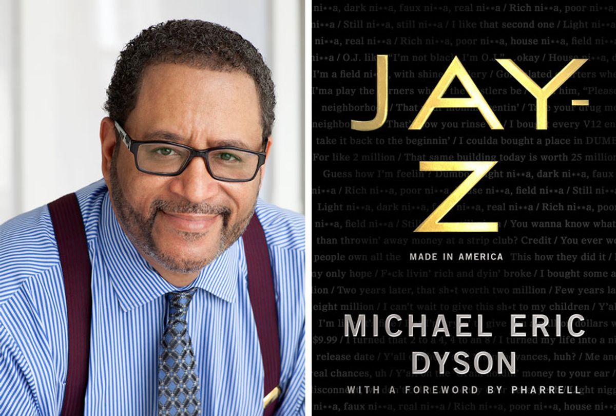 Michael Eric Dyson and his book "Jay-Z: Made In America" (Nina Subin)