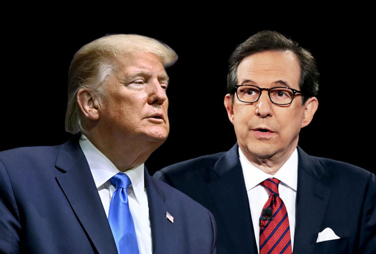 Chris Wallace and Donald Trump (Noam Galai/WireImage/Joe Raedle/Getty Images)