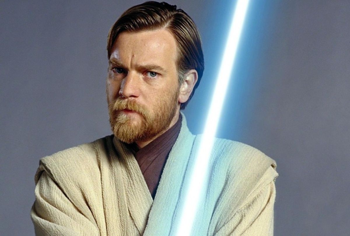 Ewan McGregor as Obi-Wan Kenobi in "Star Wars" saga