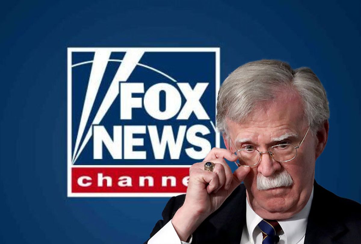 John Bolton / Fox News Logo (Getty Images/Fox News)