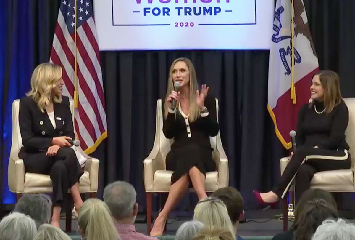 Laura Trump at an Iowa Trump event (Twitter/@wordswithsteph)