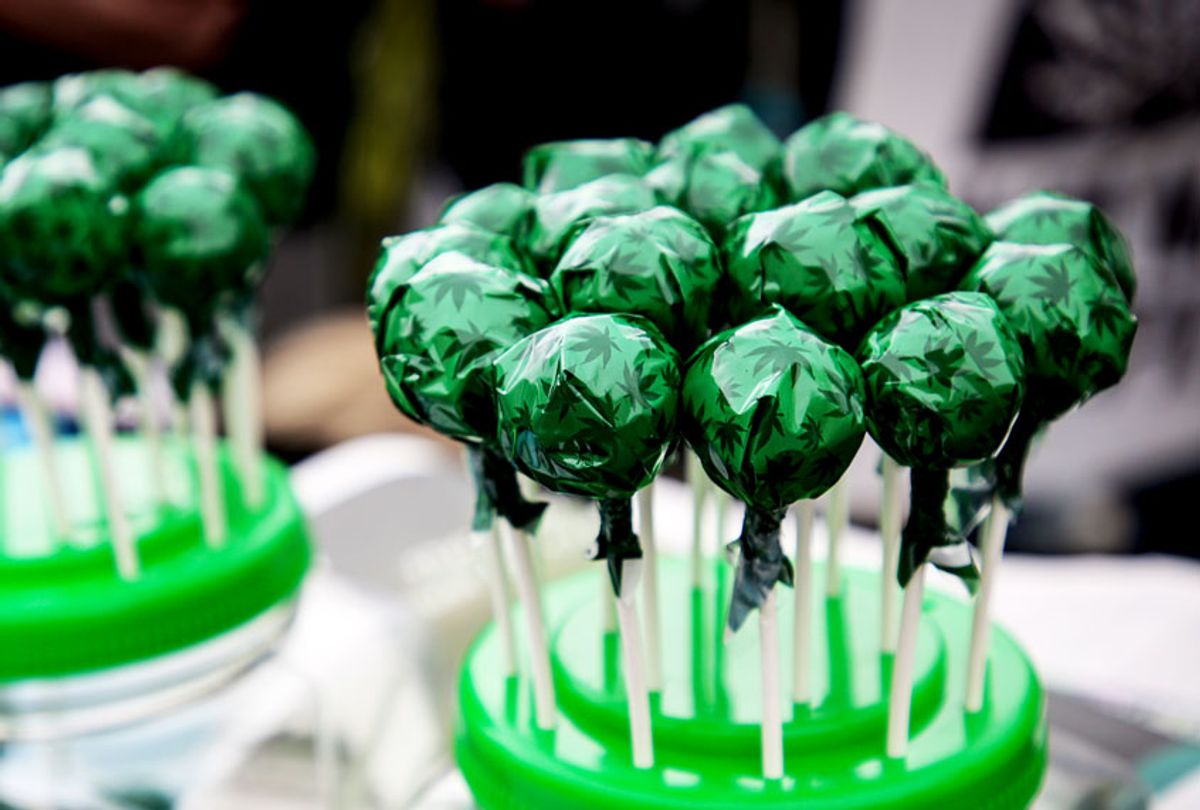 Hemp lollipops (Beata Zawrzel/NurPhoto via Getty Images)